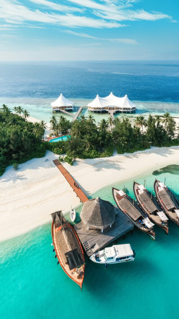 An overwater villa at W Maldives